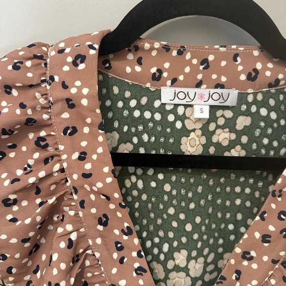 Cinch Waist Top - Multi Leopard - Picture 2 of 2